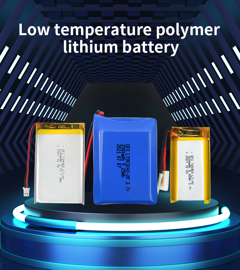 low temperature polymer lithium battery