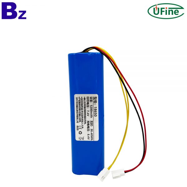 18650 2S2P 7.4V 5200mAh Battery