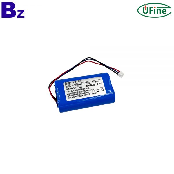 21700-2S1P 7.4V 5000mAh Cylindrical Battery