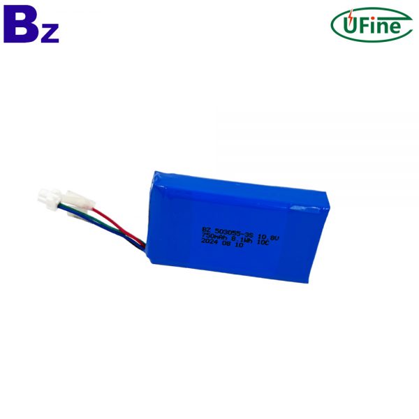 10.8V 750mAh 10C Lipo Battery Pack